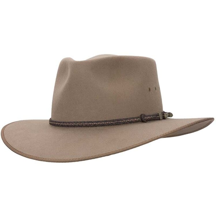 Chapeau Cowboy Cattleman Feutre Fourrure AKUBRA