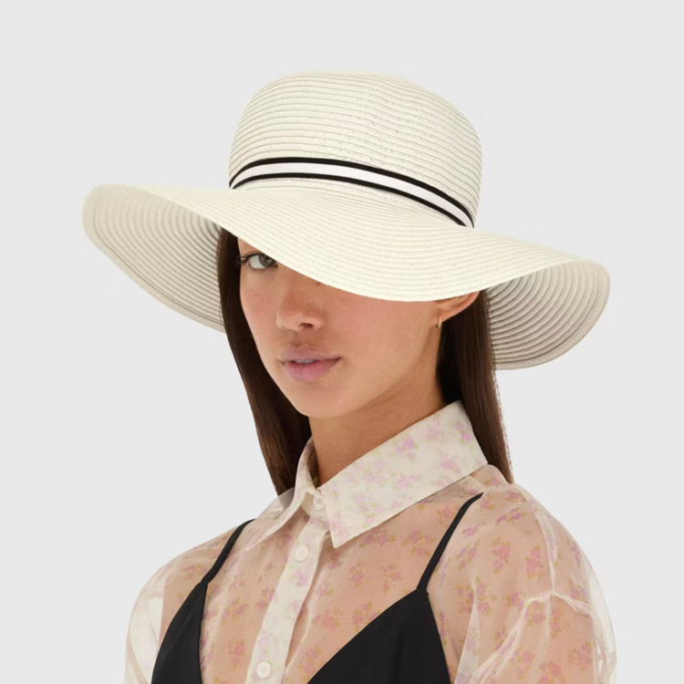 Chapeau Femmes d'été de paille Giselle BORSALINO