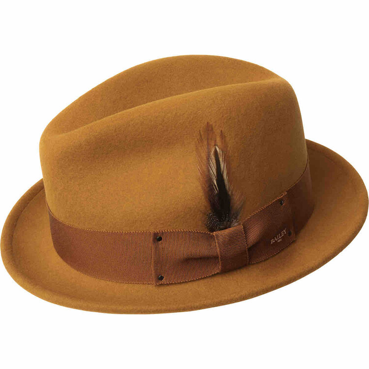 Tino Wool Felt Fedora Hat BAILEY