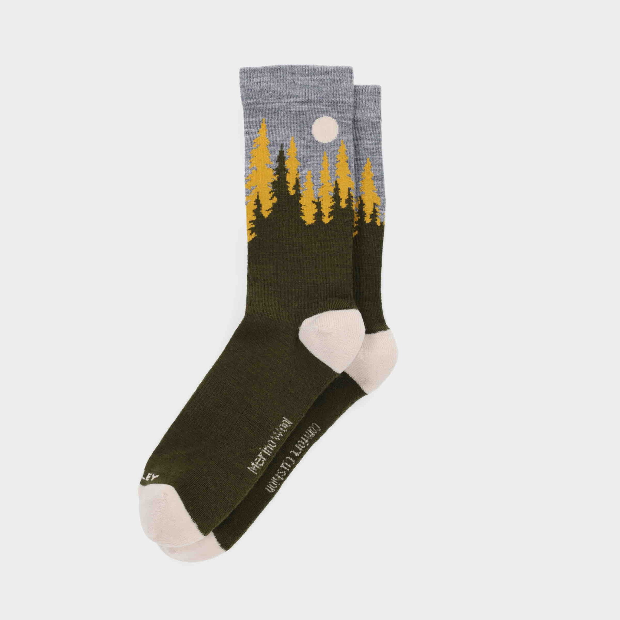 Landscape Socks Merino Wool TILLEY | Fast Shipping | Henri Henri