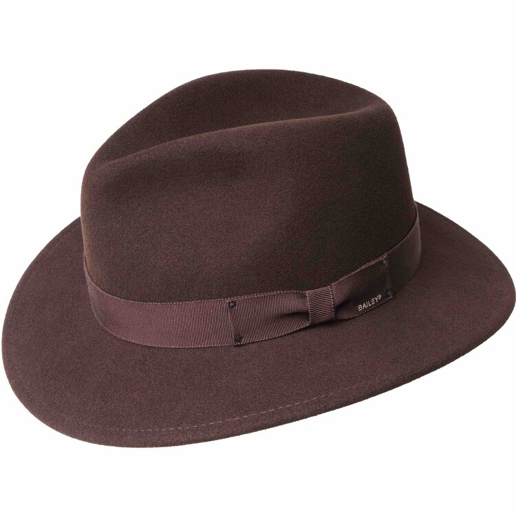 Curtis Wool Felt Fedora BAILEY