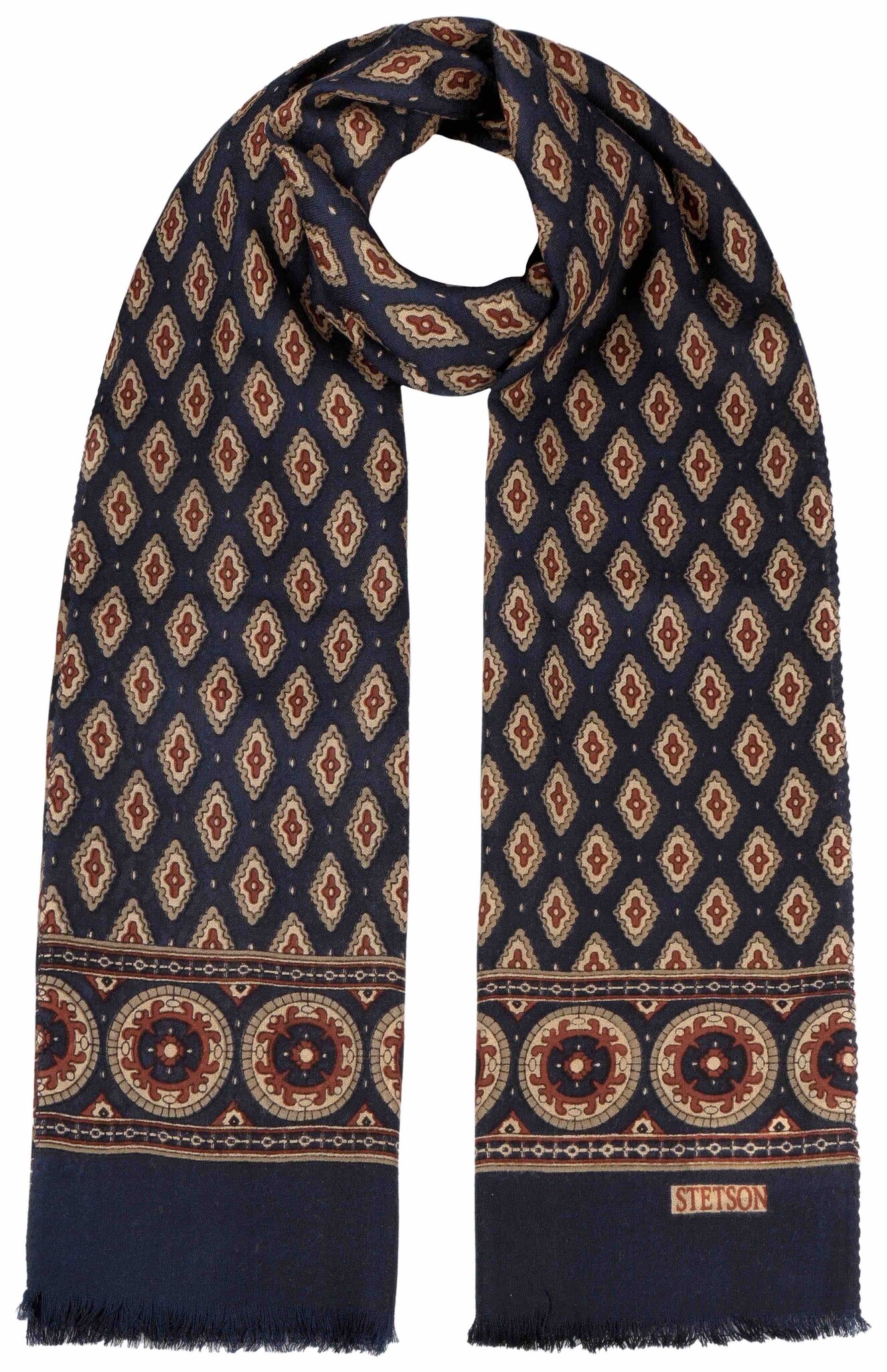 Ornamentals Wool Scarf STETSON | Fast Shipping | Henri Henri