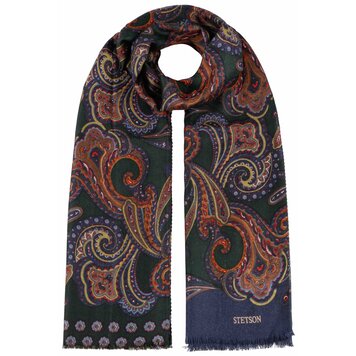 Stetson Europe Paisley wool scarf
