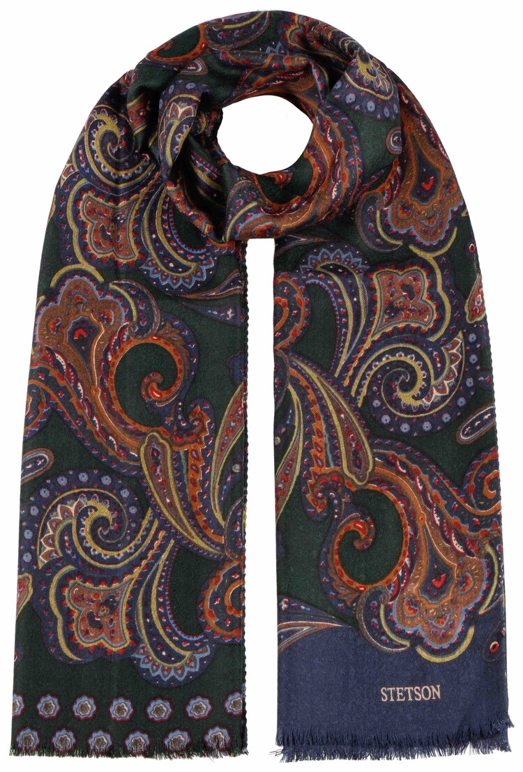 Stetson Europe Foulard laine Paisley Stetson Europe