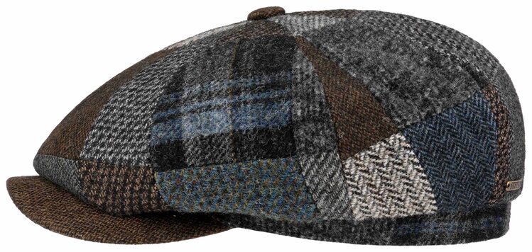 Stetson Europe Hatteras Patchwork Brun Cap STETSON EUROPE