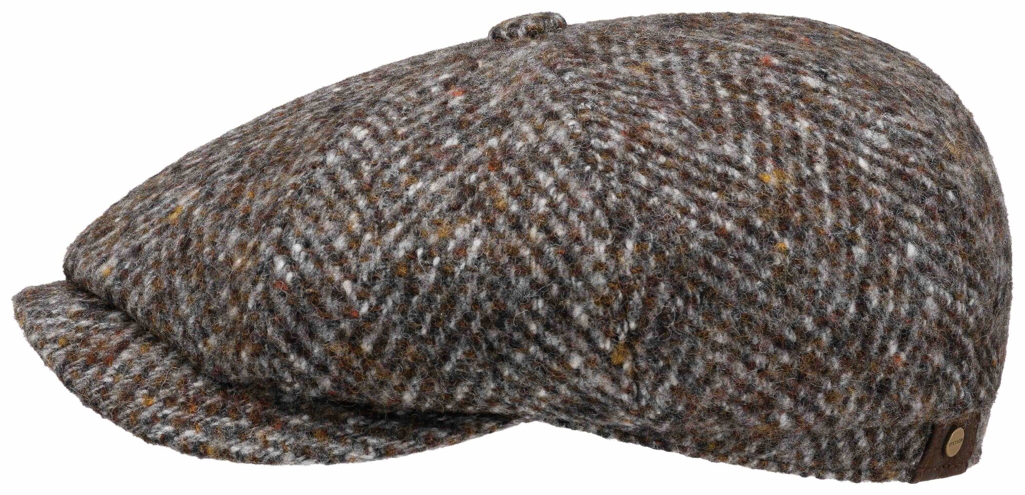 Hatteras Herringbone Wool Newsboy Cap STETSON EUROPE Henri Henri