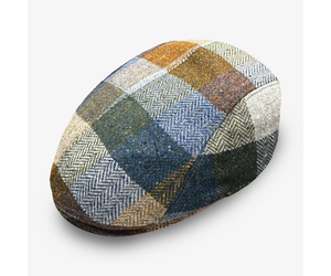 Jackson K Patchwork Wool Flat Cap GÖTTMANN | Henri Henri - Henri Henri