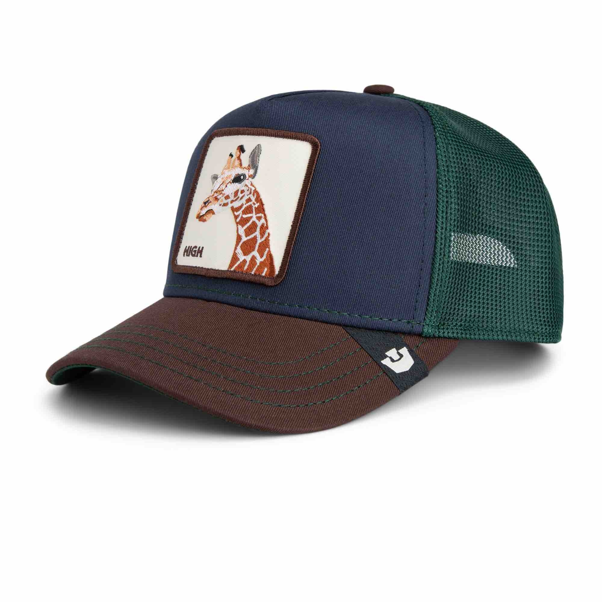 Tricolor Giraffe GOORIN BROS. Trucker Cap | Fast Shipping| Henri Henri