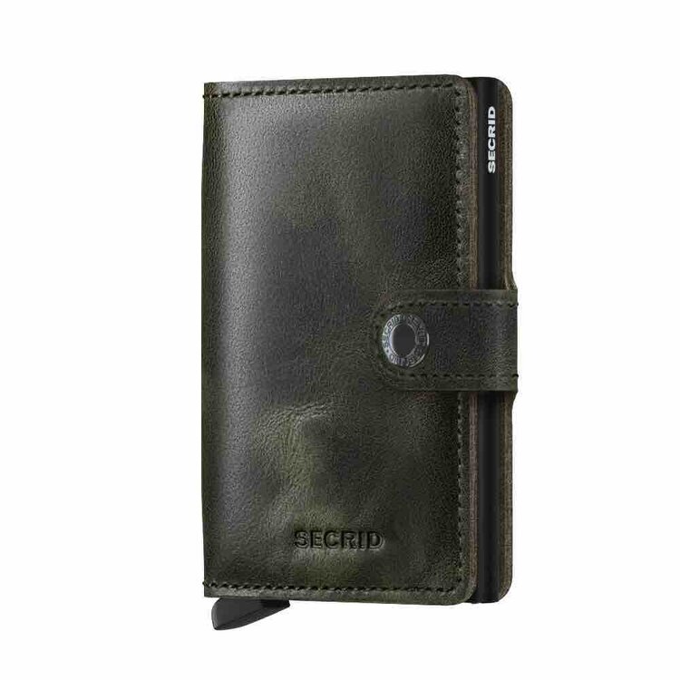 Secrid Portefeuille en cuir Miniwallet Vintage