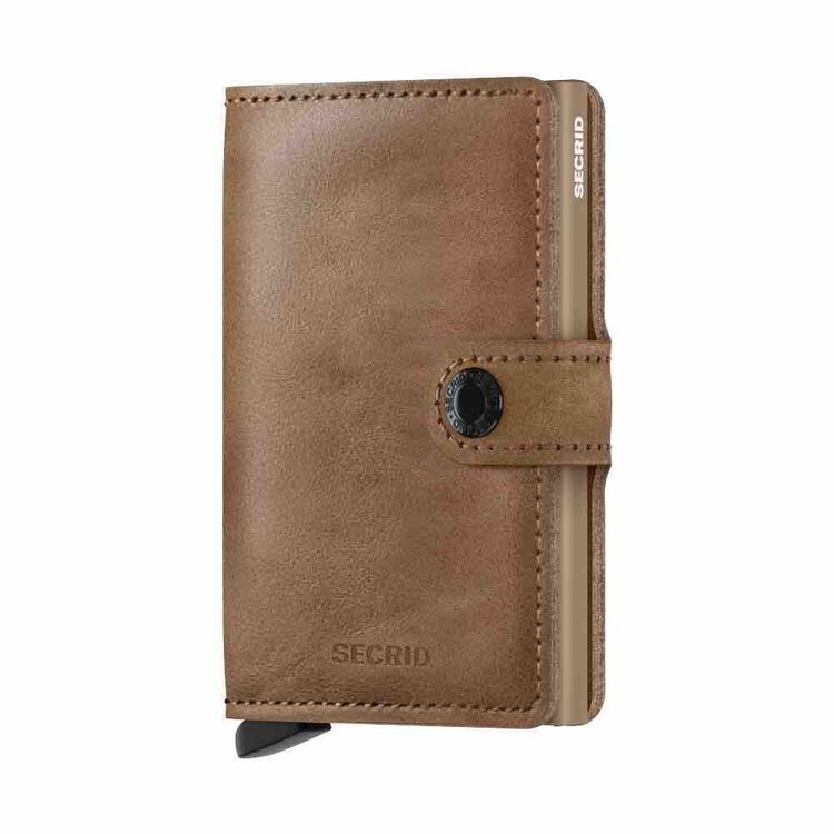 Secrid Portefeuille en cuir Miniwallet Vintage