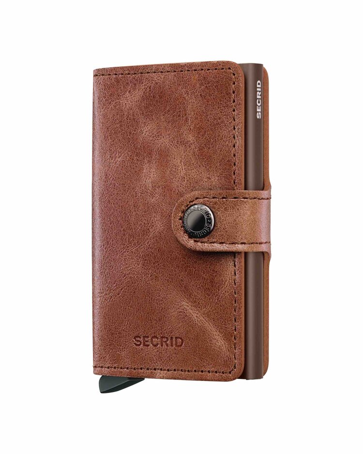 Secrid Miniwallet Vintage Leather Wallet