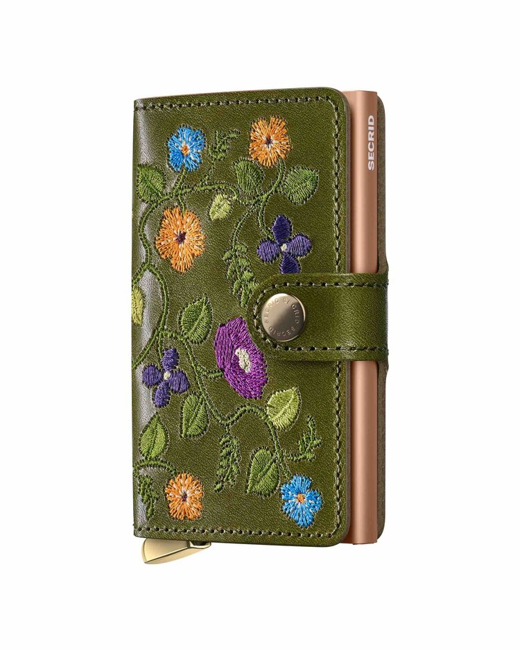 Secrid Miniwallet Stitch Floral