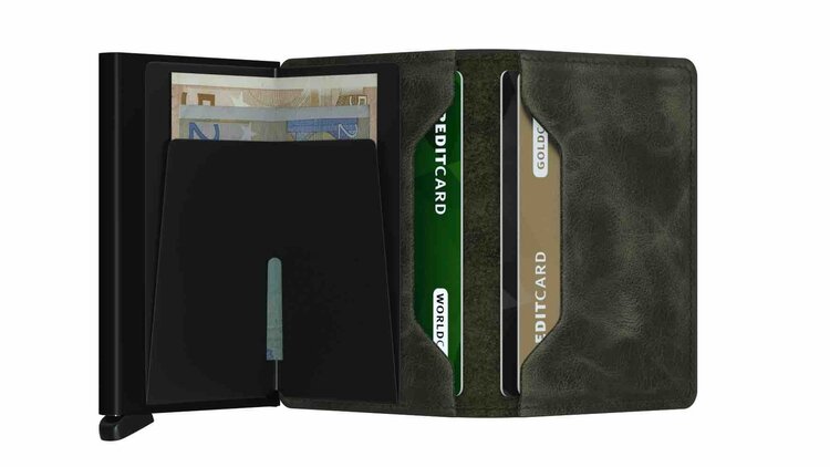 Secrid Slimwallet Vintage Leather Wallet