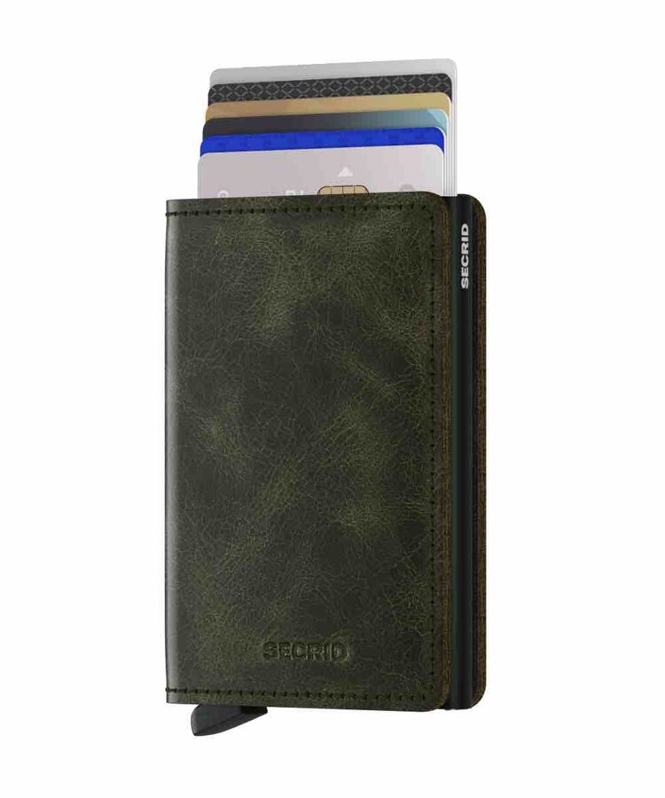 Secrid Slimwallet Vintage Leather Wallet