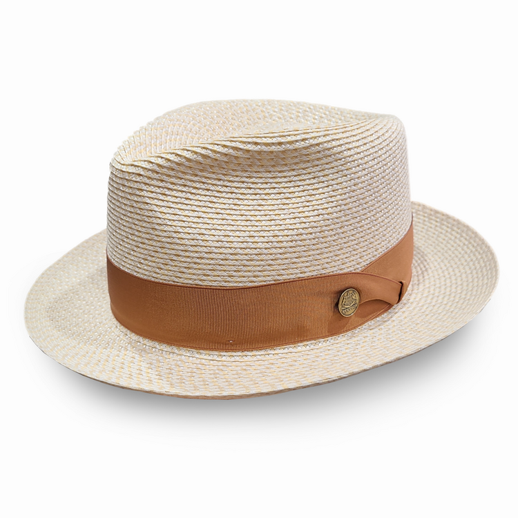 Fedora paille de Milan Whitehall STETSON
