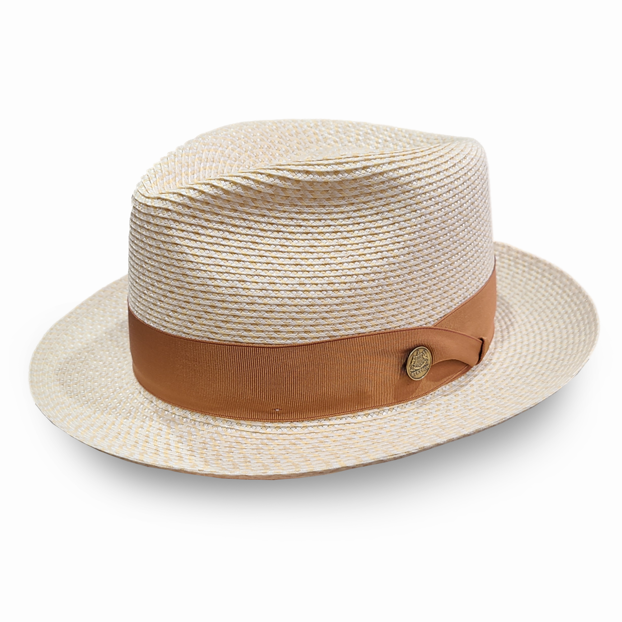 Whitehall STETSON Milan Straw Fedora | Fast Shipping | Henri Henri