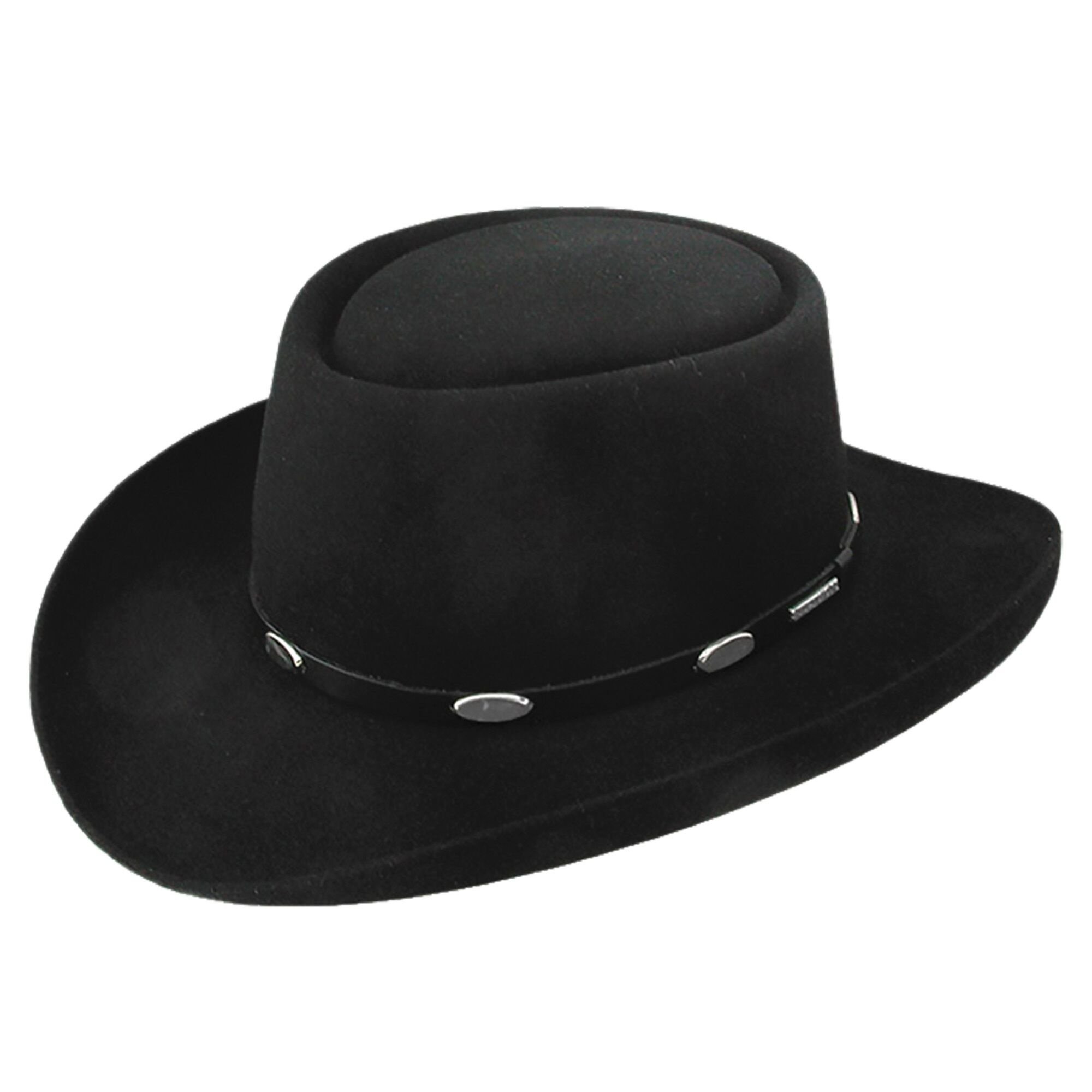 Stetson_RoyalFlush_Noir stalker lapin chapeau