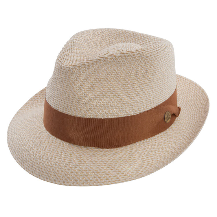 Whitehall STETSON Milan Straw Fedora