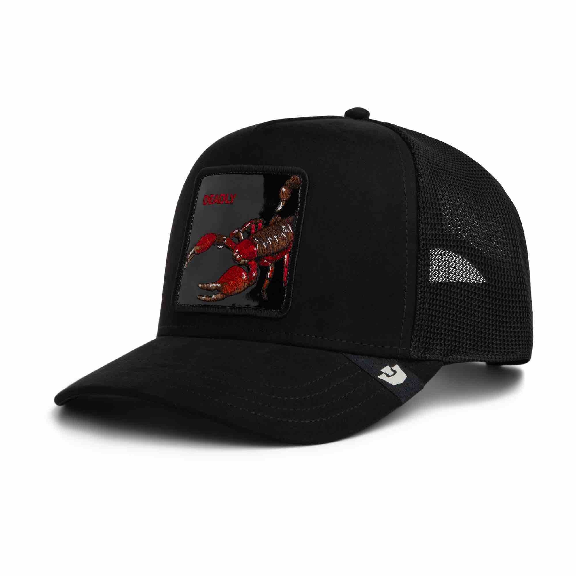 Black out Scorpion Trucker Cap GOORIN BROS |Fast Shipping |Henri Henri