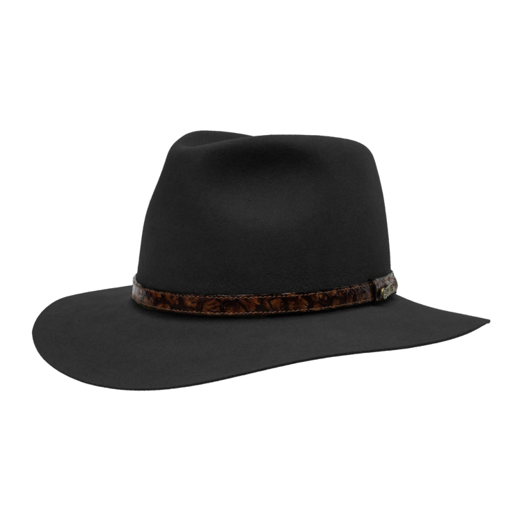 Banjo Paterson  Fur Felt Hat AKUBRA