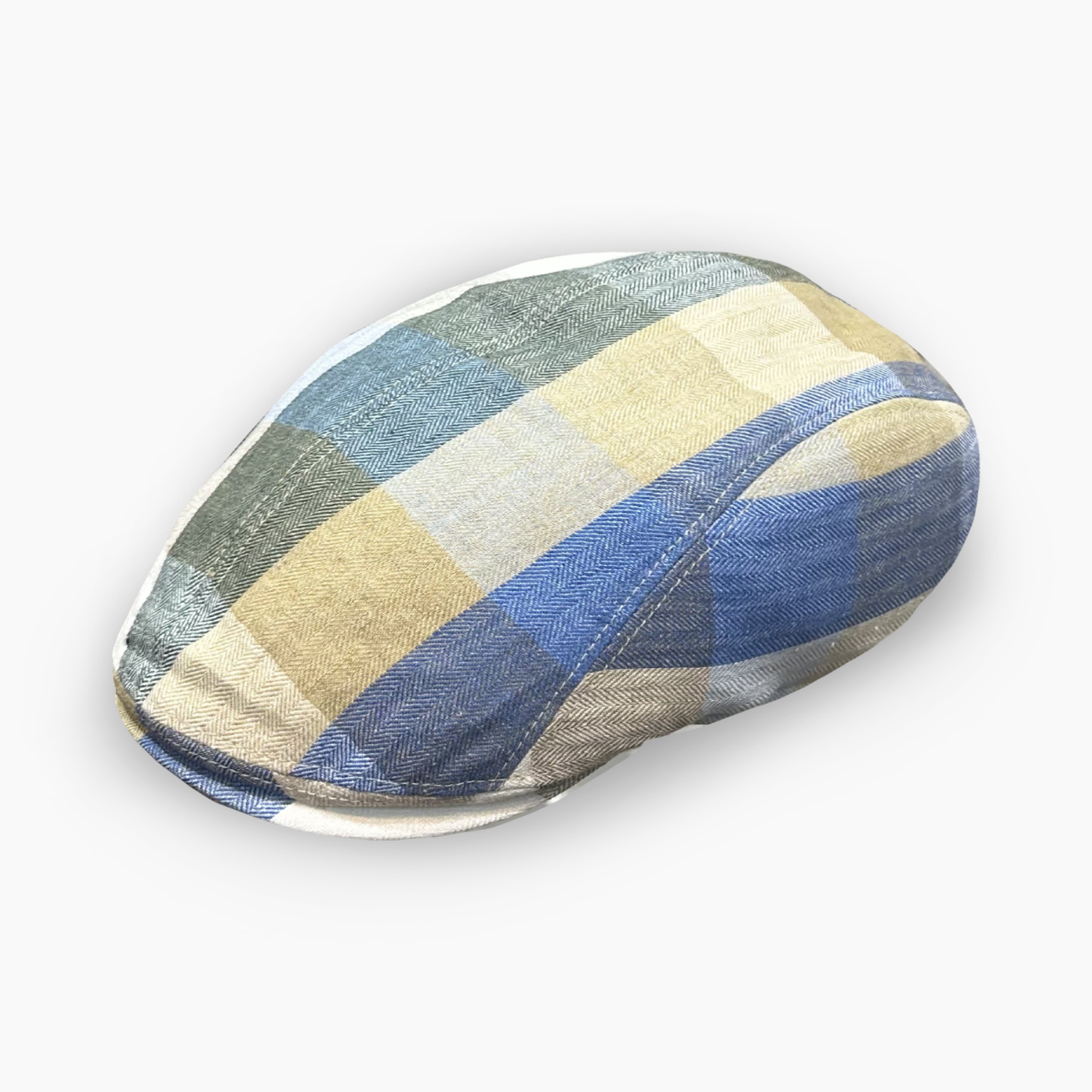 Jackson Linen Patchwork Summer Cap GOTTMANN| Fast Shipping|Henri Henri