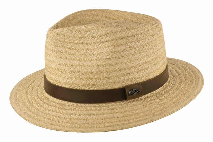 Hemingway Safari Brim Raffia Straw Hat GÖTTMANN