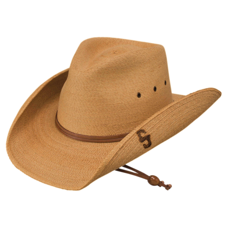Contoy Vented Straw Cowboy Hat STETSON