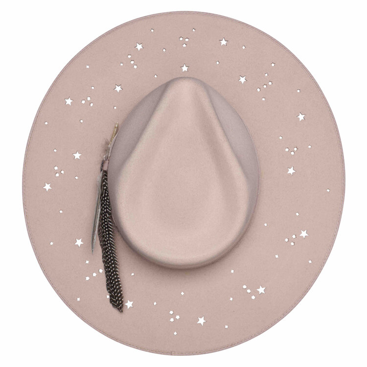 Chapeau Bord Plat Night Sky S STETSON