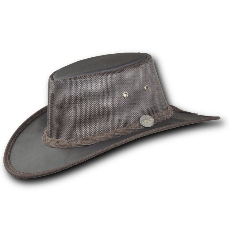 Kangaroo Cooler Vented Leather Hat BARMAH