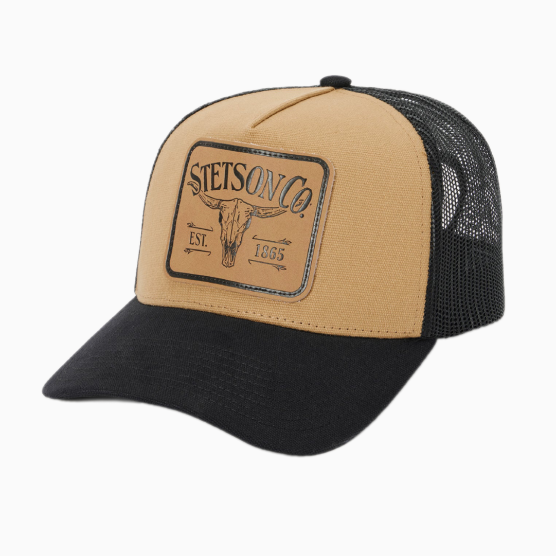 Longhorn Patch Tru trucker cap STETSON | Fast shipping