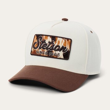 Cowhide Patch Trucker