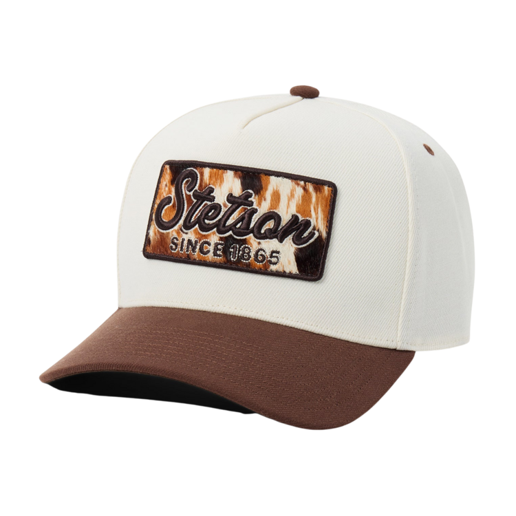 Casquette trucker Cowhide Patch STETSON