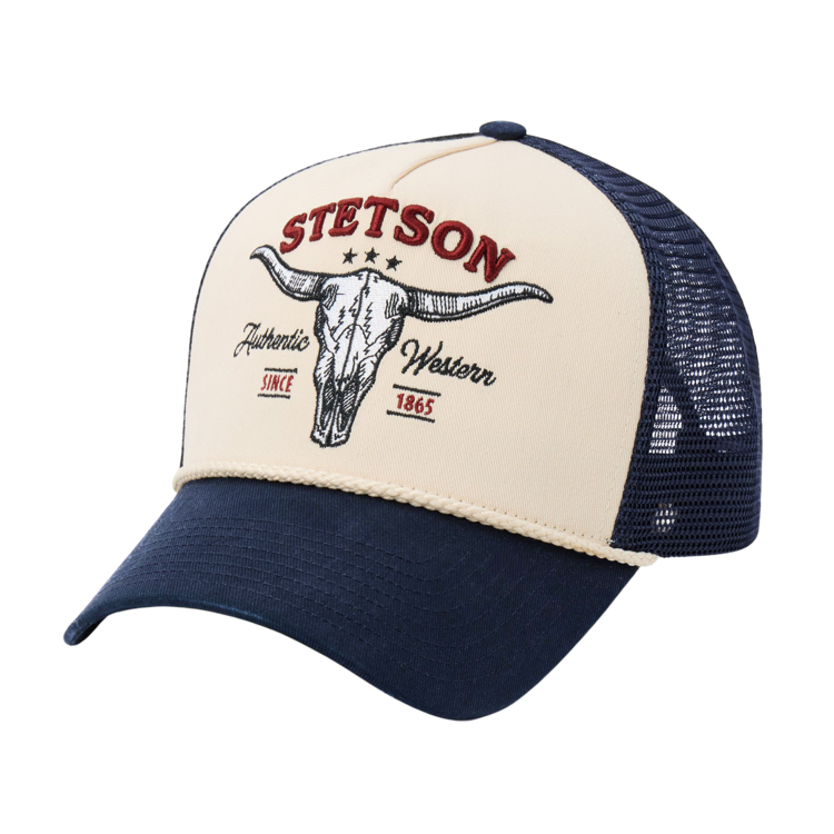 Casquette trucker Skull STETSON