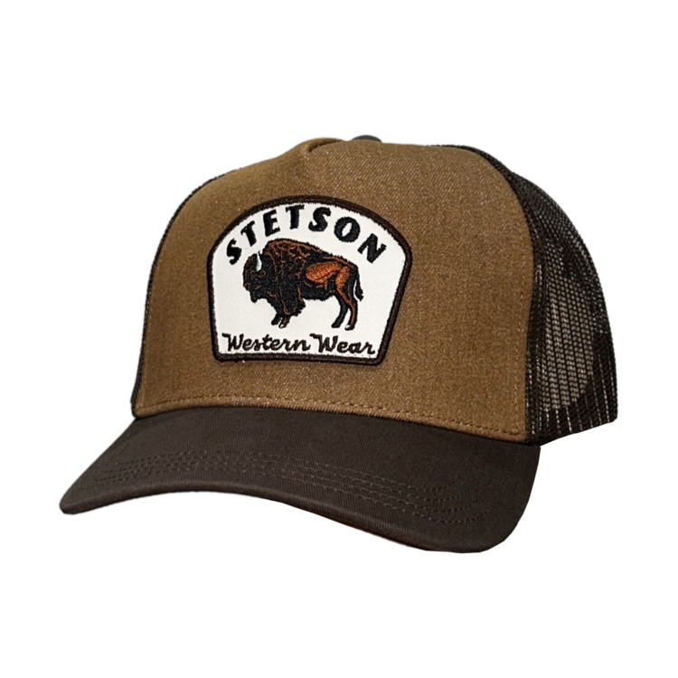 Casquette trucker Bison Patch STETSON