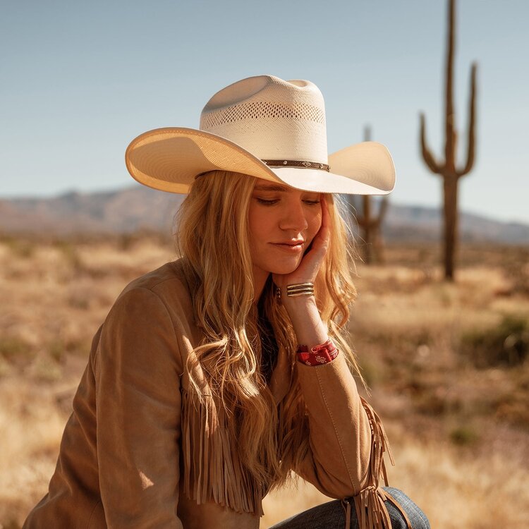 Lobo 10X STETSON Straw Cowboy Hat