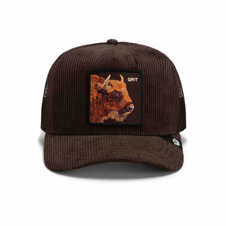 Corduroy Grit trucker cap GOORIN BROS