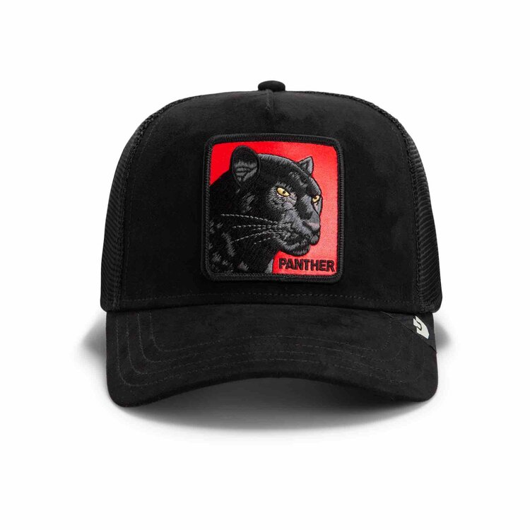 Pantera nera rossa trucker cap GOORIN BROS