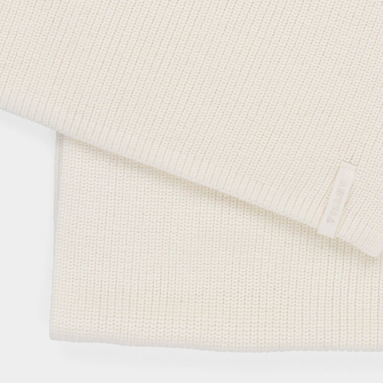 Foulard côtelé en mérinos TILLEY
