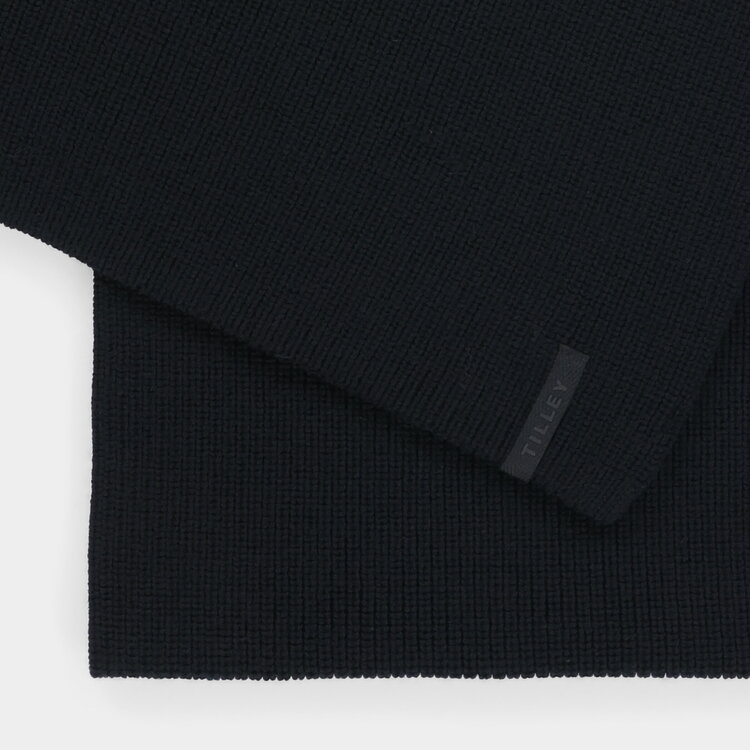 Foulard côtelé en mérinos TILLEY
