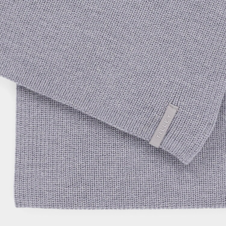 Foulard côtelé en mérinos TILLEY