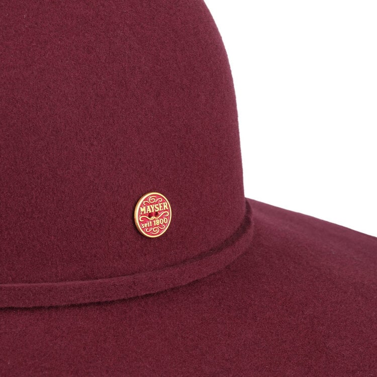 Paola Cashwool 100% Cashmere Large Brim Women's Hat MAYSER