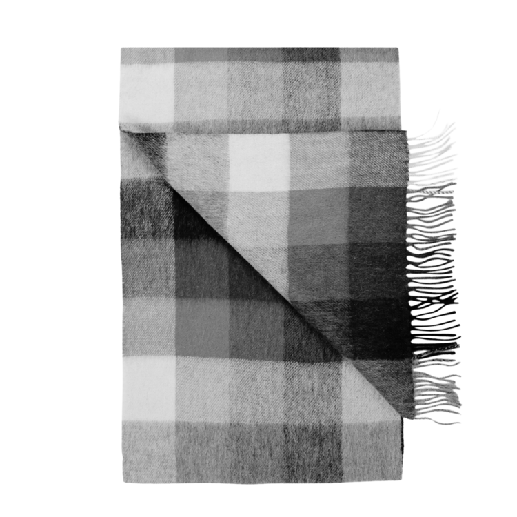 Amanda Christensen Foulard en laine à carreaux 440413 Amanda Christensen