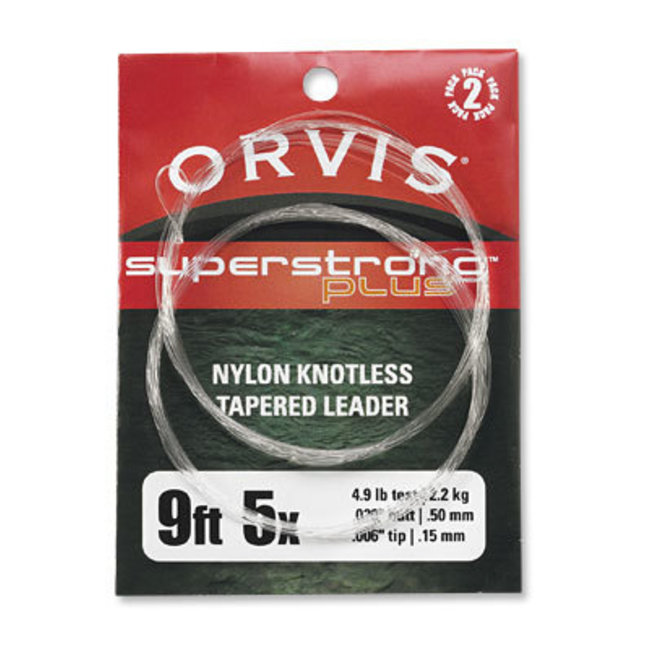 Orvis Super Strong Plus Leaders 2Pk 9ft