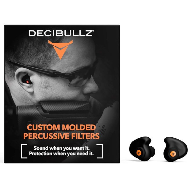 Decibullz Custom Molded Percussive Filters BLK