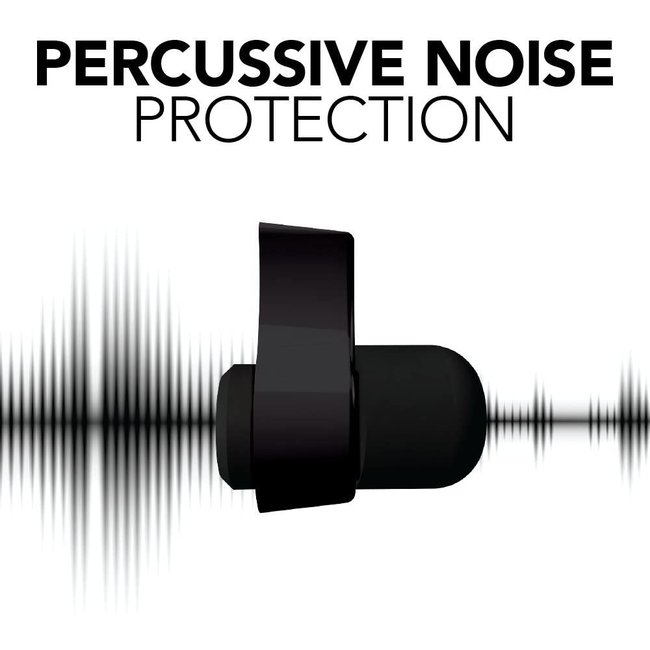 Decibullz Custom Molded Percussive Filters BLK
