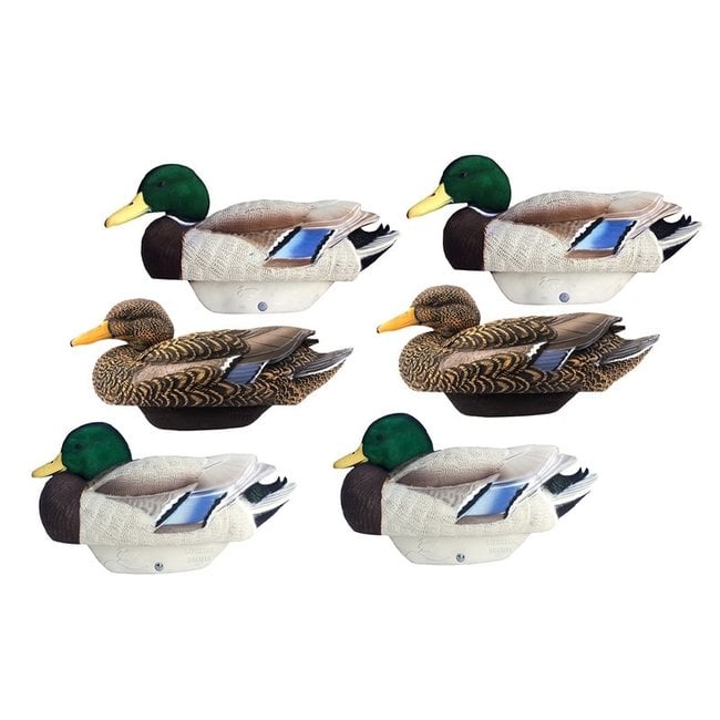 Heyday Outdoors HydroFoam Flocked Mallard 6 Pack