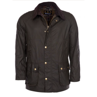 Barbour Ashby Wax Jacket Olive