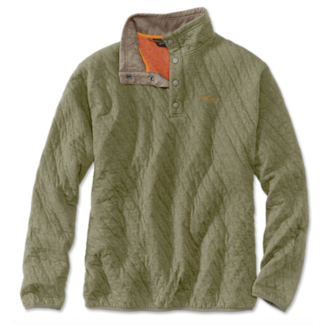 Orvis Outdoor Quilted Snap Sweatshirt
