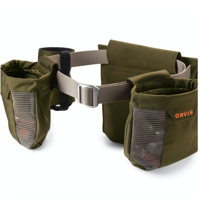 Orvis HYBRID DOVE & CLAYS SHOOTING BELT OLIVE