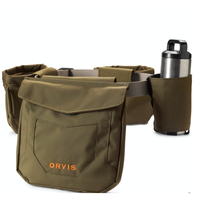 Orvis HYBRID DOVE & CLAYS SHOOTING BELT OLIVE